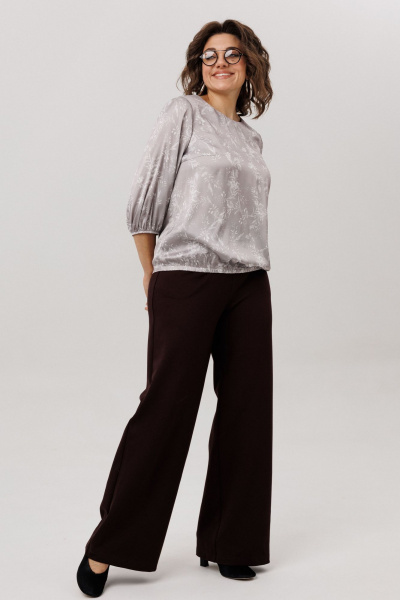 Брюки Anelli 1425 лапсанг_сушонг - фото 1