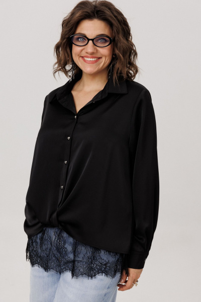 Рубашка Anelli 1663 глянцевый_агат - фото 9