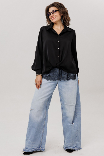 Рубашка Anelli 1663 глянцевый_агат - фото 7