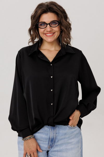 Рубашка Anelli 1663 глянцевый_агат - фото 2