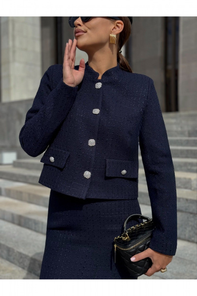 Юбка KORTNI 2U23dl синий - фото 8