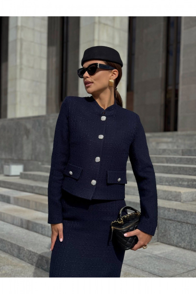 Юбка KORTNI 2U23dl синий - фото 6