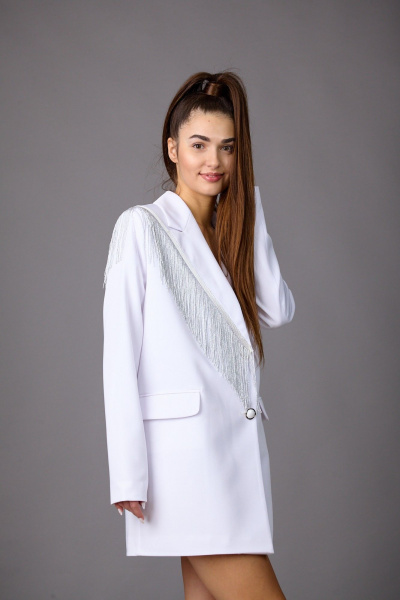 Жакет Rosheli 1172 белый - фото 11