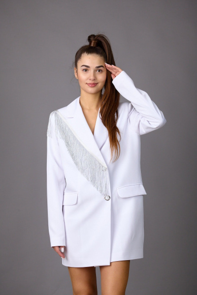 Жакет Rosheli 1172 белый - фото 2