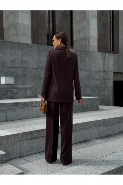 Брюки KORTNI 19BR12 коричневый - фото 10