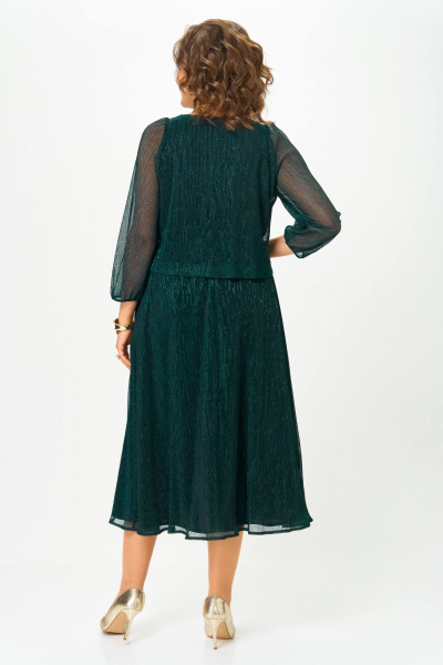 Платье Slaviaelit 562 зеленое - фото 4