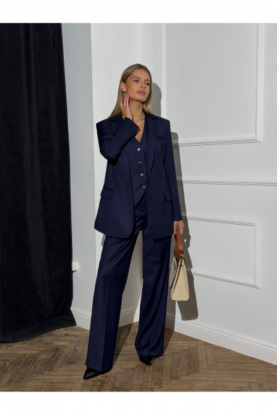 Жакет KORTNI 11Р31 синий - фото 6