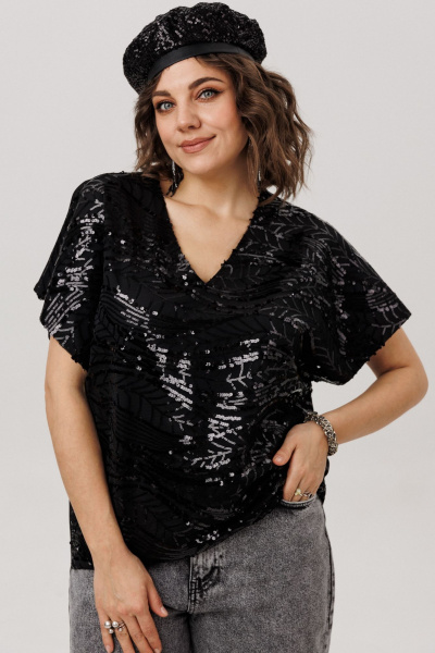 Блуза Anelli 1522.1 бурлеск - фото 10