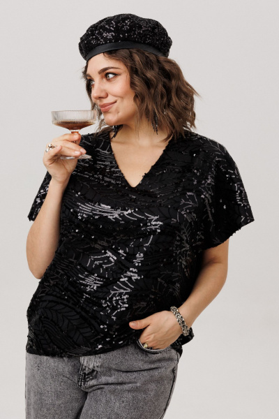 Блуза Anelli 1522.1 бурлеск - фото 8