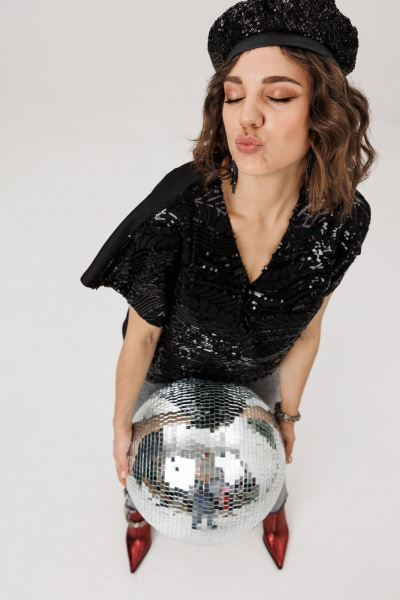 Блуза Anelli 1522.1 бурлеск - фото 7