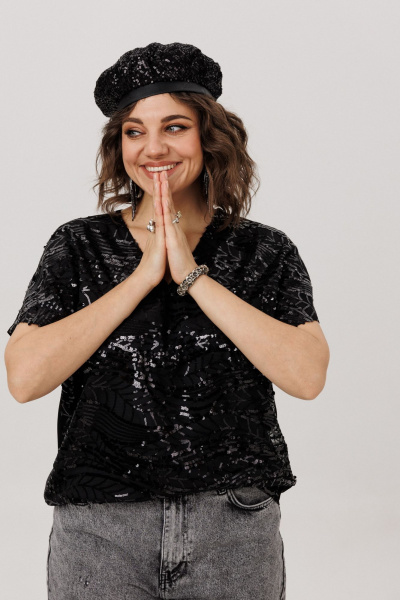 Блуза Anelli 1522.1 бурлеск - фото 3