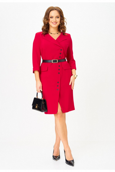 Платье Твой имидж 2319 красный - фото 6