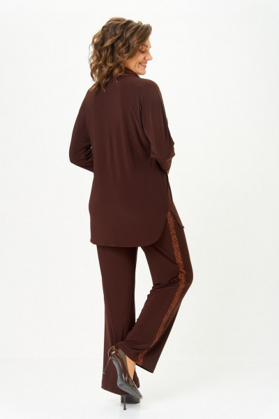 Блуза, брюки Svetlana-Style 3017 темный_шоколад - фото 8