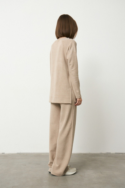 Брюки, джемпер Luitui R4061 бежевый - фото 2