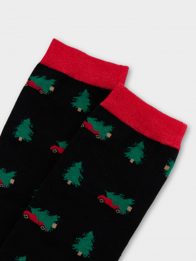 Носки Mark Formelle 017K-2977/24017K-2 черный_рис.2977 - фото 4