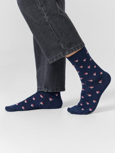 Носки Mark Formelle 017K-3424/25017K т.синий_рис.3424 - фото 1