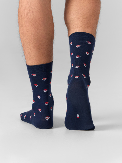 Носки Mark Formelle 017K-3424/25017K т.синий_рис.3424 - фото 2