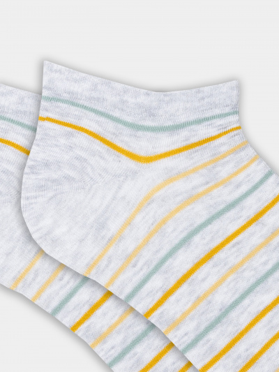 Носки Mark Formelle 104K-2321/23104K св.серый_меланж_рис.2321 - фото 5