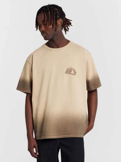 Футболка Mark Formelle 111875/24-4430П-0 мокко_печать_3_сл_на_пол - фото 2