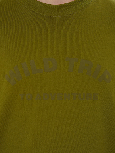 Футболка Mark Formelle 111892/25-5209П-0 травяной_печать_4_сл_на_пол_3D - фото 5