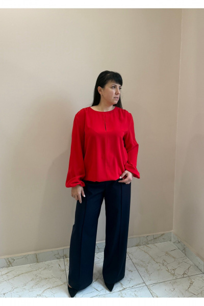 Блуза SK Brand SK7214 красный - фото 3