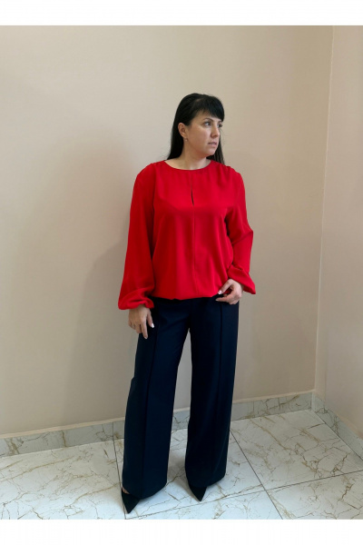 Блуза SK Brand SK7214 красный - фото 2