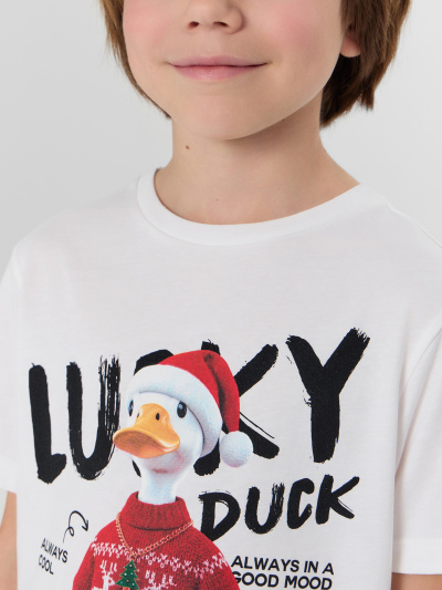 Футболка Mark Formelle 113379/25-38098П-0 белый_печать20_3_сл_на_пол - фото 3