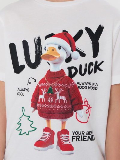 Футболка Mark Formelle 113379/25-38099П-0 белый_печать20_3_сл_на_пол - фото 5