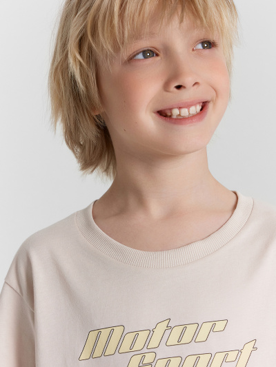 Футболка Mark Formelle 113433/24-26095П-0 льняной_печать_3_сл_на_пол - фото 4