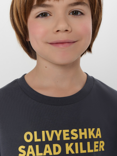 Футболка Mark Formelle 113433/25-38247П-0 графит_печать3_3_сл_на_пол - фото 3