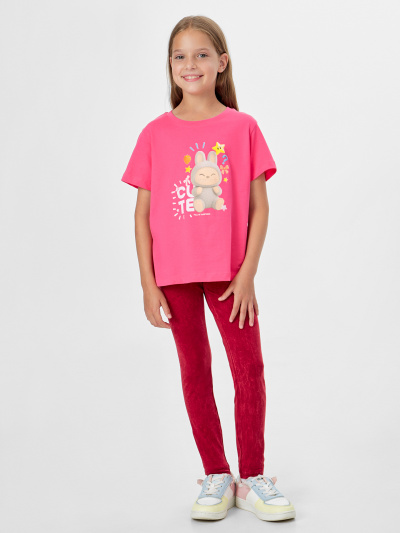 Футболка Mark Formelle 117835/25-39321П-0 маджента_печать - фото 1