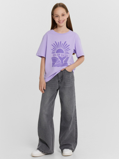 Футболка Mark Formelle 117915/24-26207П-0 лаванда_печать1_3_сл_на_пол - фото 3