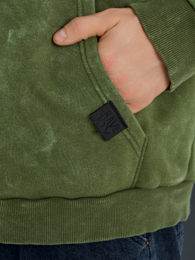 Толстовка Mark Formelle 121211/25-ОБР5699Ц-7П ACID_WASH_травяной_009.Эйсид_2_3_007_Д - фото 5