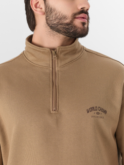 Толстовка Mark Formelle 121916/24-4012П-7(3) сепия_печать1_1_сл_на_пол - фото 3