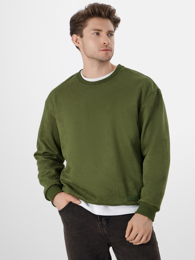 Свитшот Mark Formelle 121941/25-5039Ц-10 осенний_мох_декор - фото 1