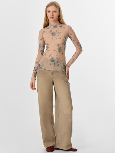 Джемпер Mark Formelle 122845/25-ОБР34945П-10 розы_на_марципане_010.2_Сублимация_полотна - фото 1