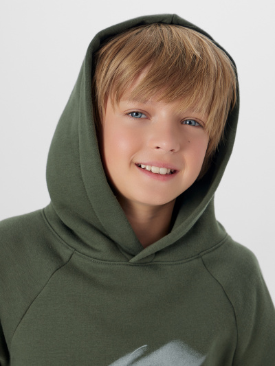 Худи Mark Formelle 123418/25-36578П-7П хаки_печать1_2_сл_на_пол - фото 4