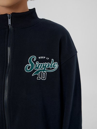 Толстовка Mark Formelle 123448/25-35534П-7 неви_печать3_2_сл_на_дет_пер - фото 5