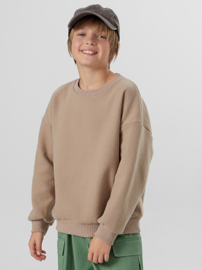 Свитшот Mark Formelle 123489/25-37337Ц-26 серо_бежевый - фото 3