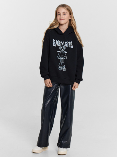 Худи Mark Formelle 127921/24-31038П-7П черный_печать_2_сл_на_пол - фото 3