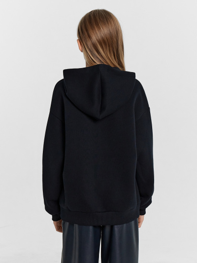 Худи Mark Formelle 127921/24-31038П-7П черный_печать_2_сл_на_пол - фото 4