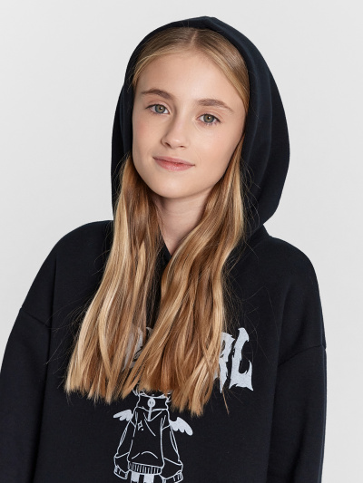 Худи Mark Formelle 127921/24-31038П-7П черный_печать_2_сл_на_пол - фото 5