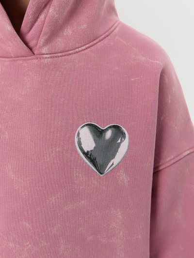 Худи Mark Formelle 127979/25-ОБР36402П-7П ACID_WASH_пыльно_розовый_печать_009.2_Эйсид_1_с - фото 5