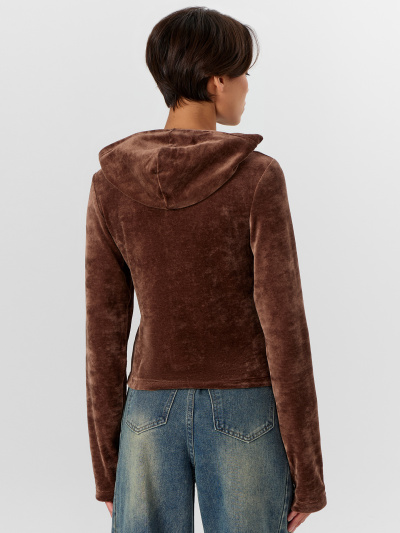 Толстовка Mark Formelle 172124/24-33179Ц-3 шоколад - фото 2