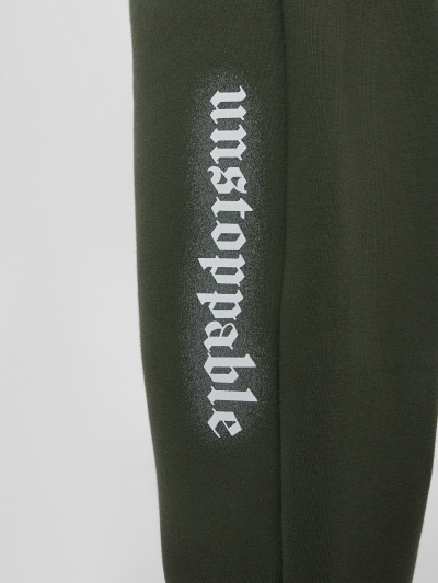 Брюки Mark Formelle 183410/25-36582П-7П хаки_печать1_2_сл_на_ЛВ_дет - фото 4