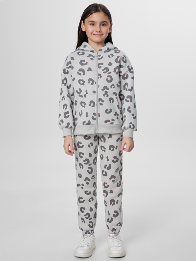 Брюки Mark Formelle 187834/25-36234П-7П леопард_на_св.сером - фото 1