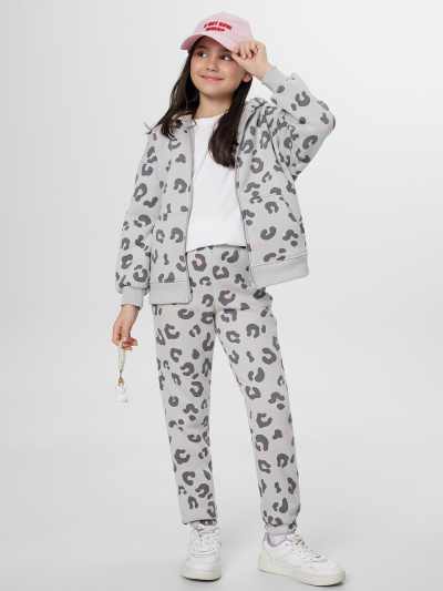 Брюки Mark Formelle 187834/25-36234П-7П леопард_на_св.сером - фото 4