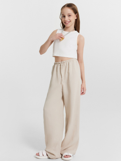 Брюки Mark Formelle 187838/24-33151Ц-9 св.молочный - фото 1