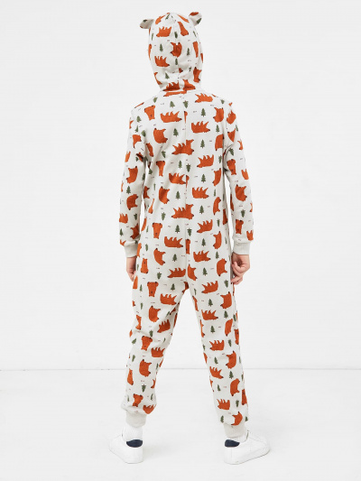 Комбинезон Mark Formelle 193308/22/20294ПП-2 медведи_на_сером - фото 3