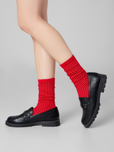 Носки Mark Formelle 209K-2960/24209K красный_рис.2960 - фото 4
